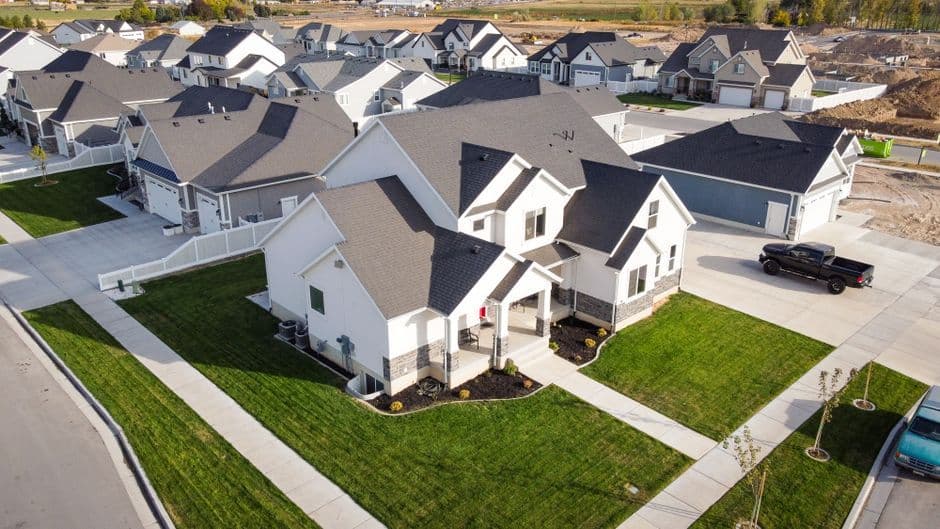 Des Moines Iowa residential street