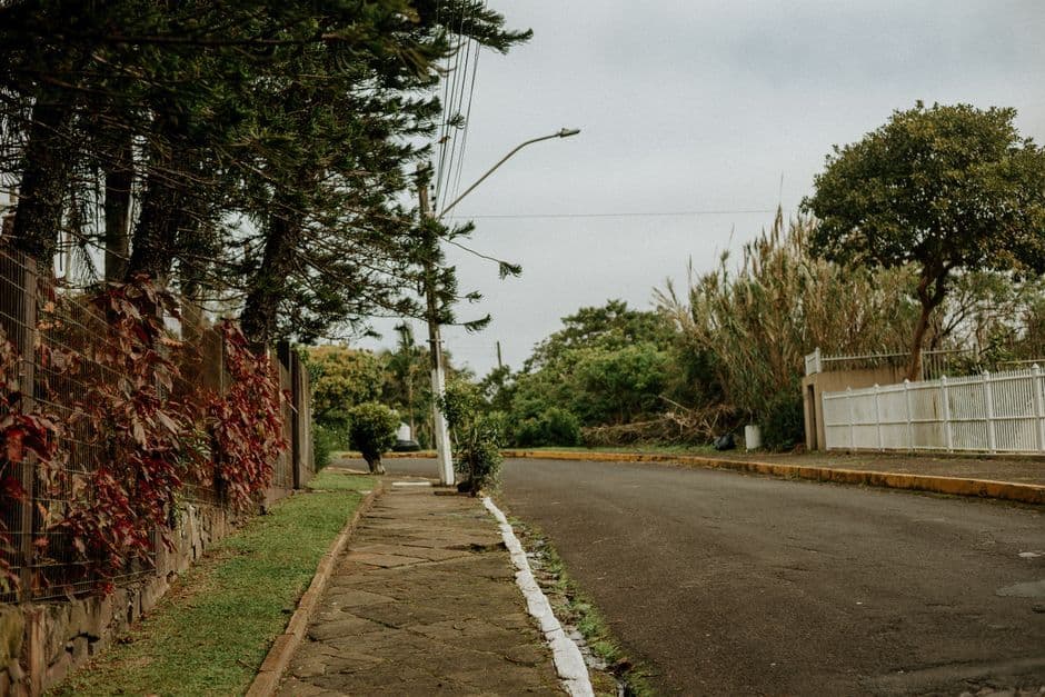 Pennsylvania suburban neighborhood street